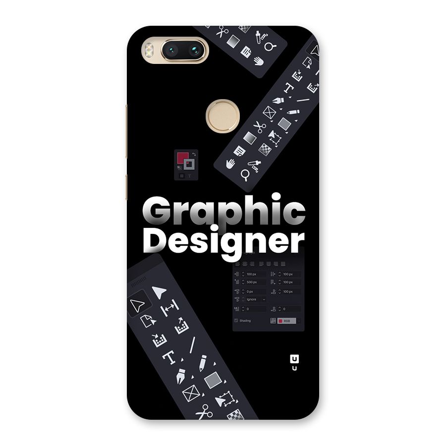 Graphic Designer Tools Back Case for Mi A1