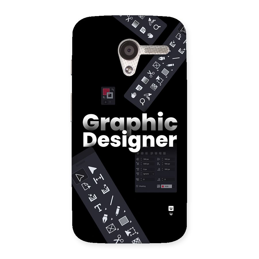 Graphic Designer Tools Back Case for Moto X