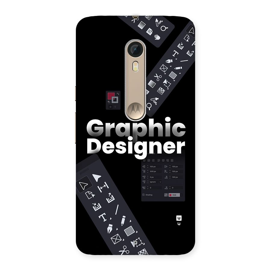 Graphic Designer Tools Back Case for Moto X Style