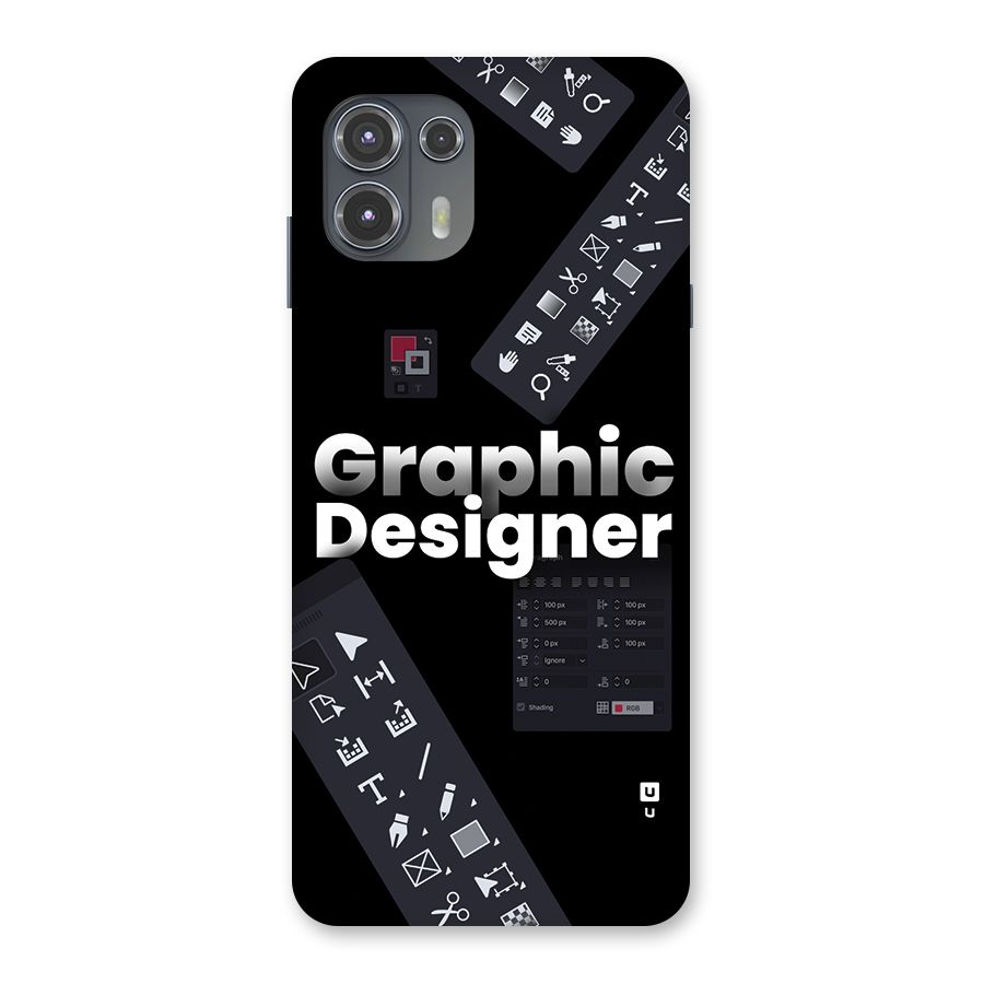Graphic Designer Tools Back Case for Motorola Edge 20 Fusion