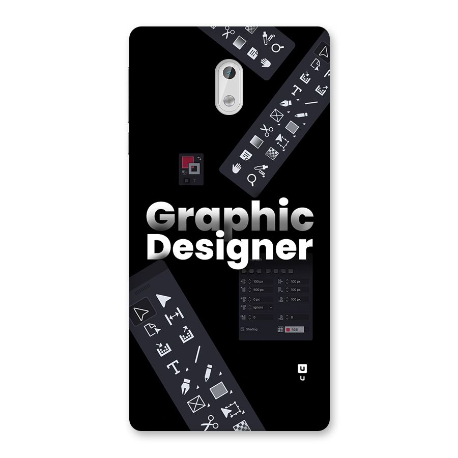 Graphic Designer Tools Back Case for Nokia 3