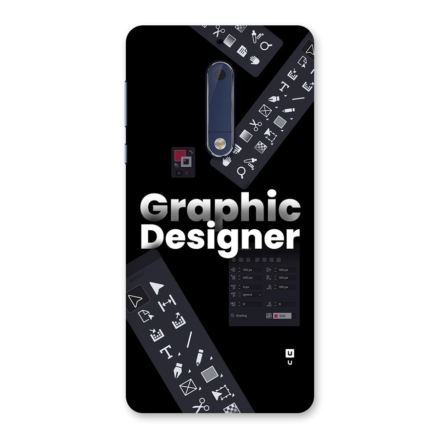 Graphic Designer Tools Back Case for Nokia 5