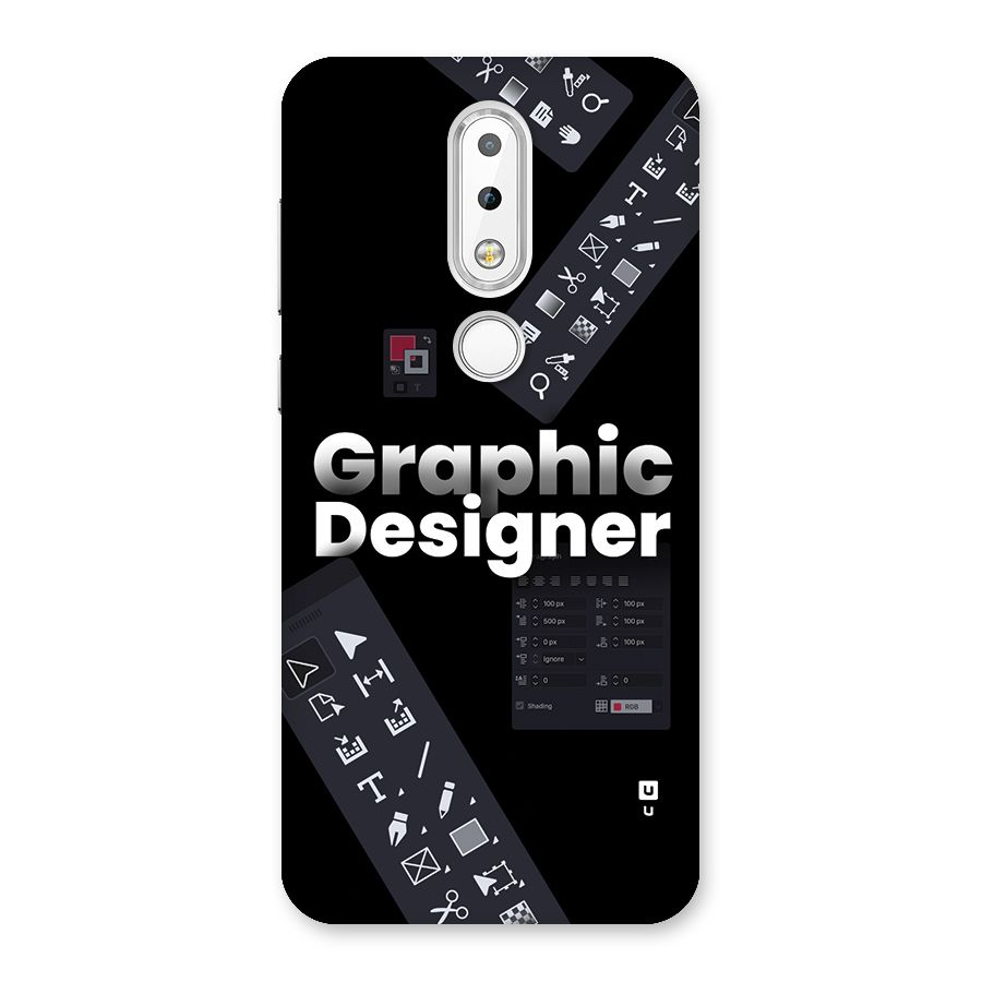 Graphic Designer Tools Back Case for Nokia 6.1 Plus