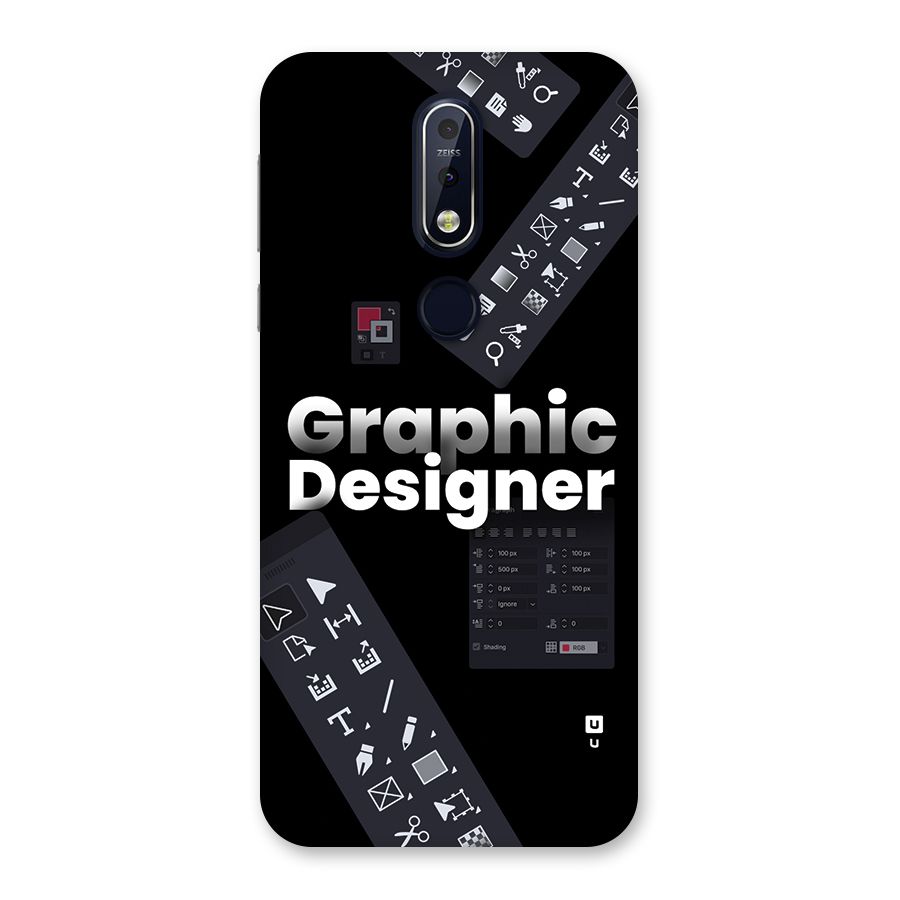 Graphic Designer Tools Back Case for Nokia 7.1