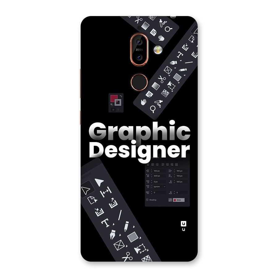 Graphic Designer Tools Back Case for Nokia 7 Plus