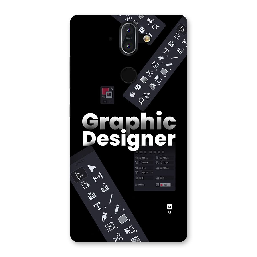 Graphic Designer Tools Back Case for Nokia 8 Sirocco
