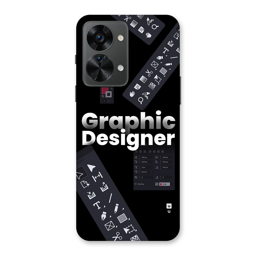 Graphic Designer Tools Back Case for OnePlus Nord 2T