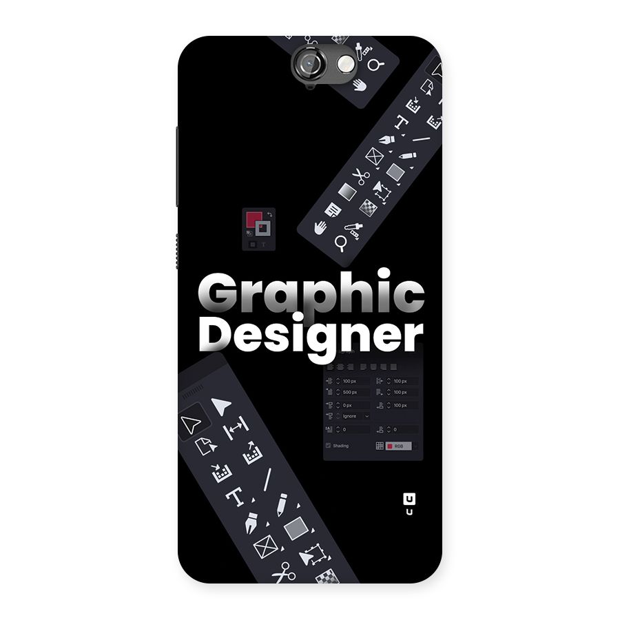 Graphic Designer Tools Back Case for One A9