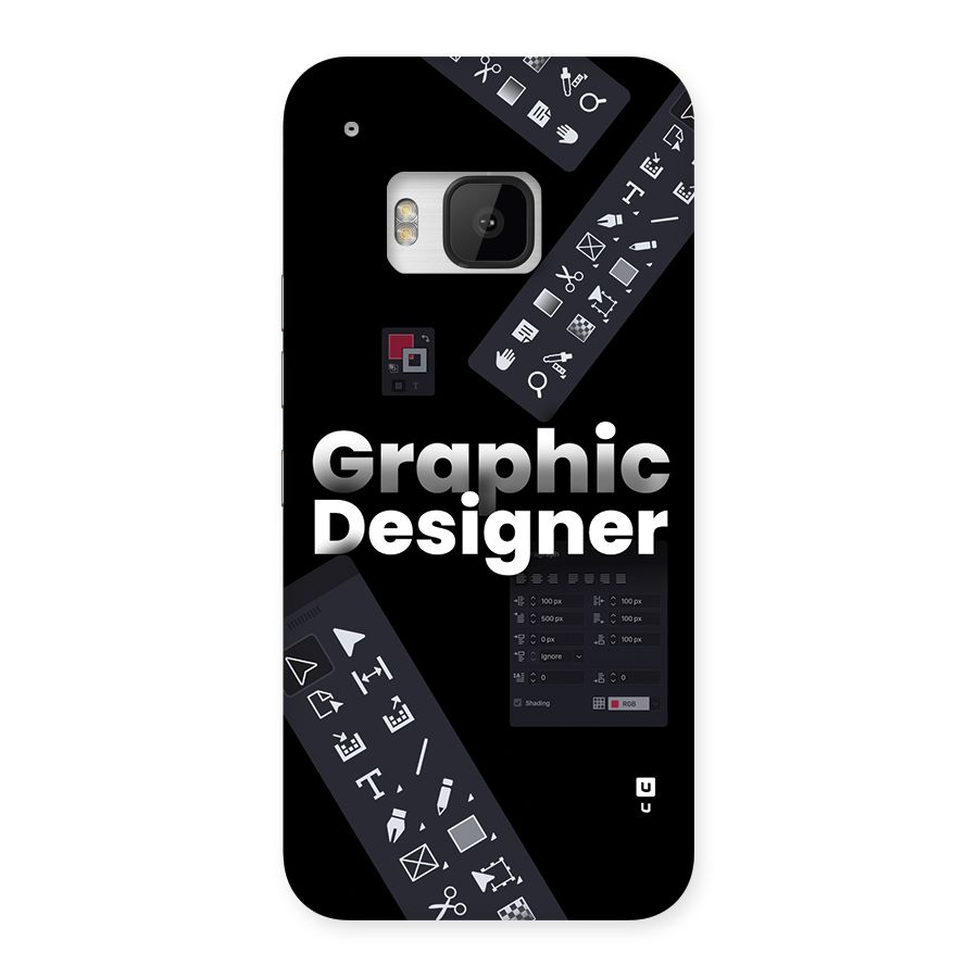 Graphic Designer Tools Back Case for One M9