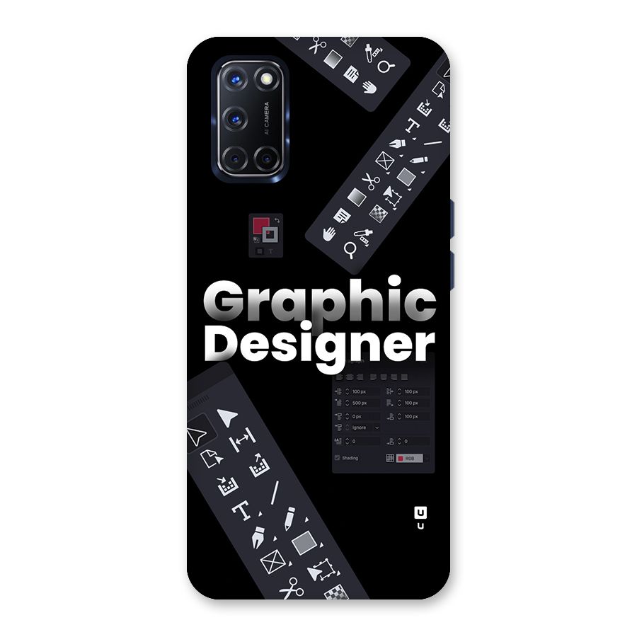 Graphic Designer Tools Back Case for Oppo A52