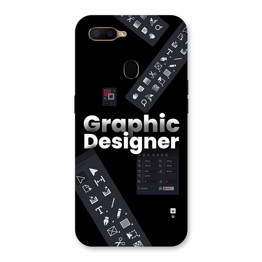 Graphic Designer Tools Back Case for Oppo A5s