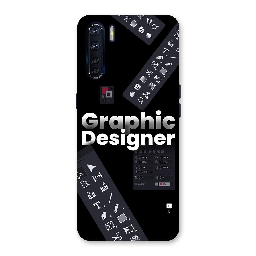 Graphic Designer Tools Back Case for Oppo F15