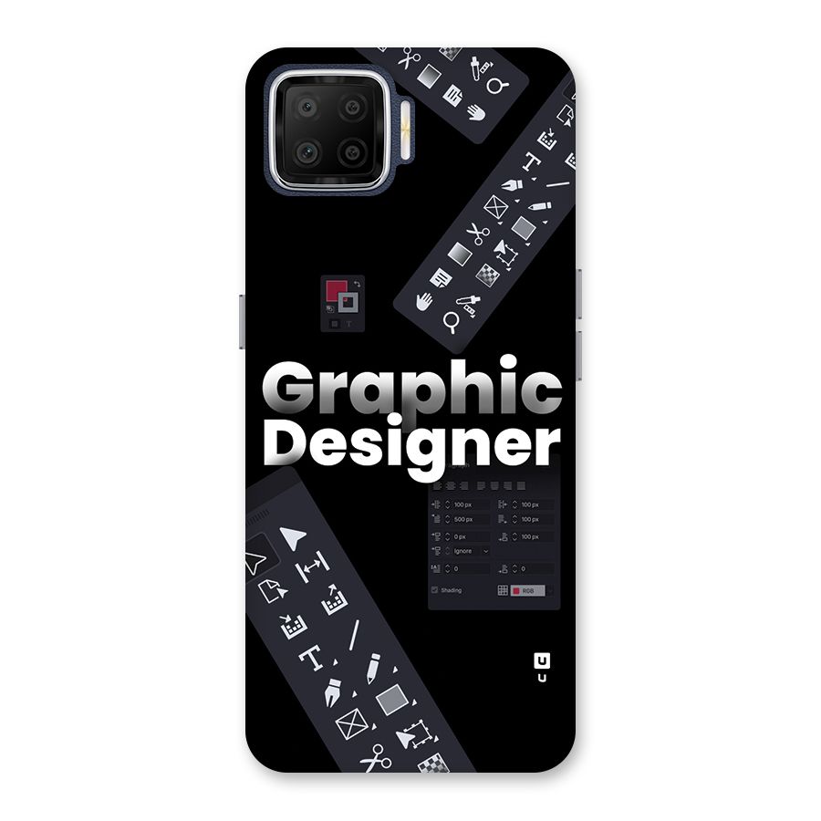 Graphic Designer Tools Back Case for Oppo F17