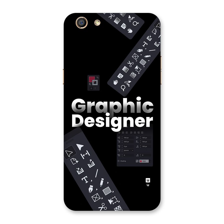 Graphic Designer Tools Back Case for Oppo F3