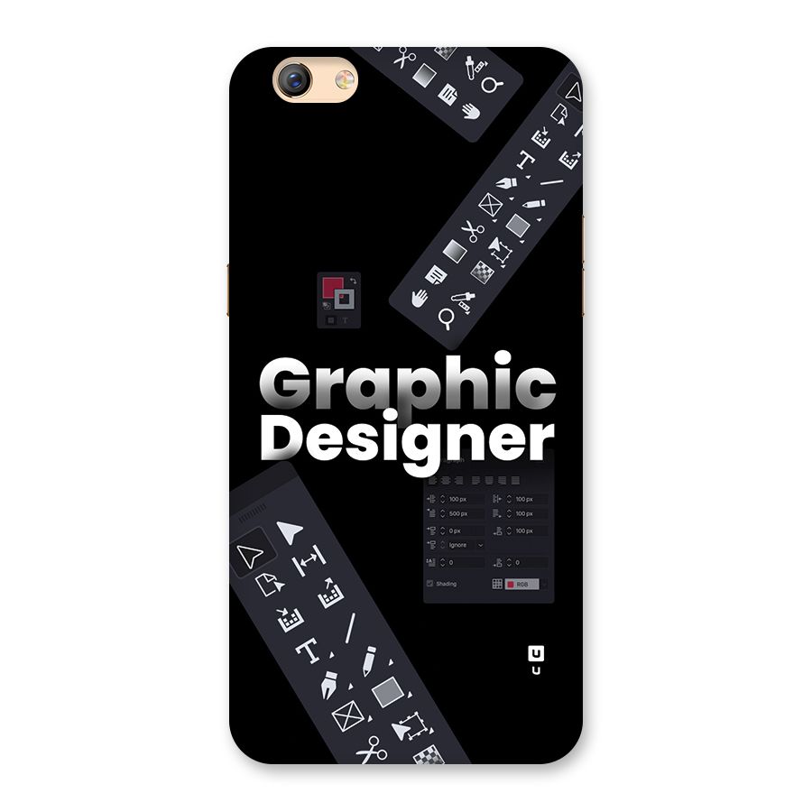 Graphic Designer Tools Back Case for Oppo F3 Plus