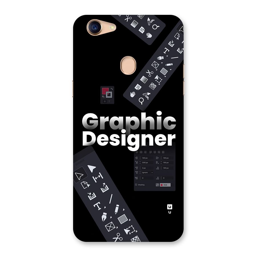 Graphic Designer Tools Back Case for Oppo F5 Youth