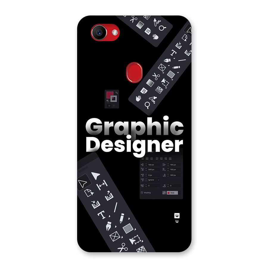 Graphic Designer Tools Back Case for Oppo F7
