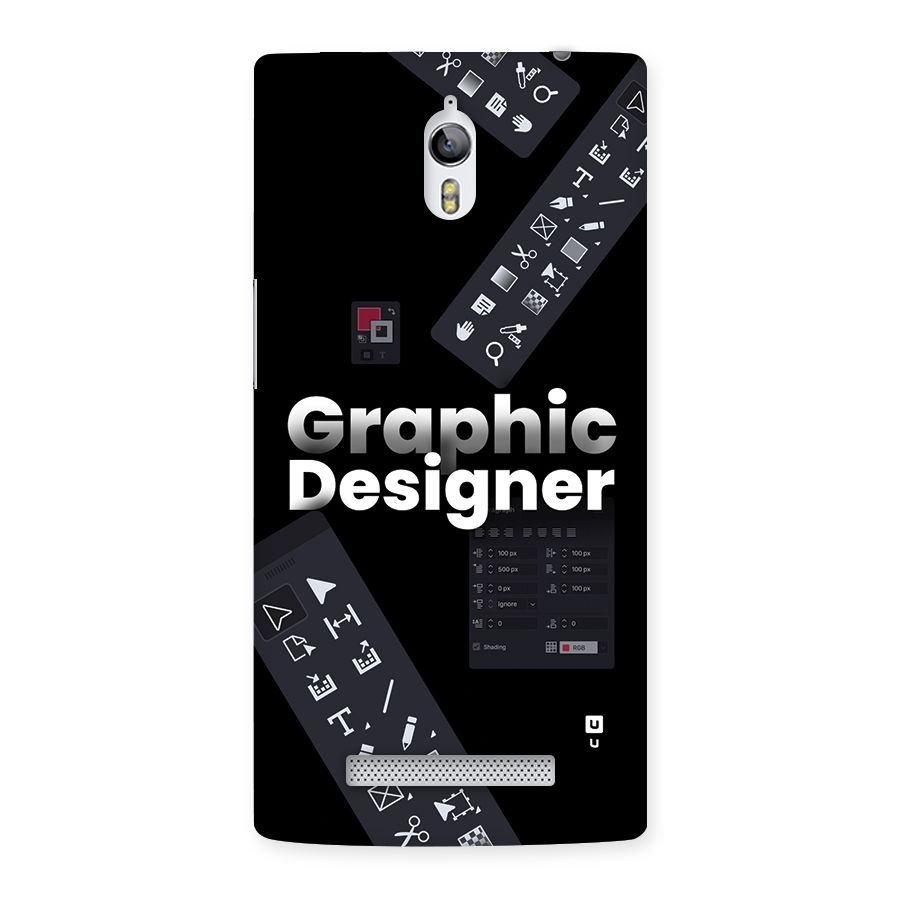 Graphic Designer Tools Back Case for Oppo Find 7