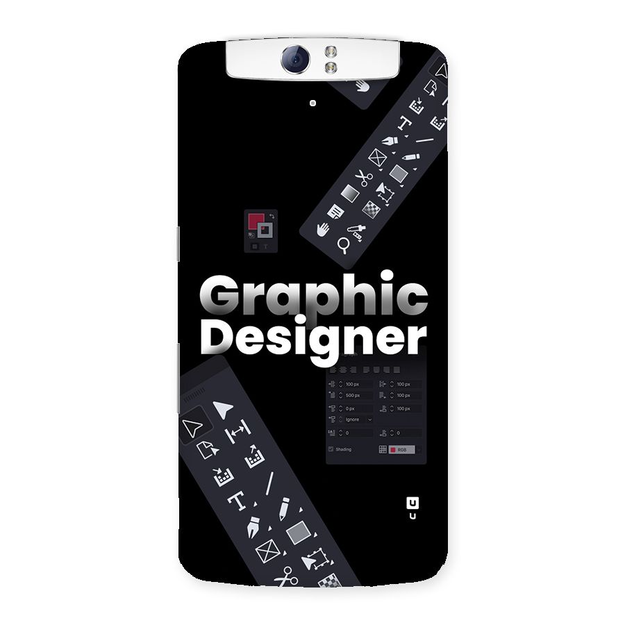 Graphic Designer Tools Back Case for Oppo N1