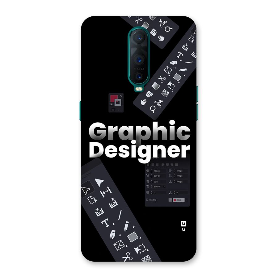 Graphic Designer Tools Back Case for Oppo R17 Pro