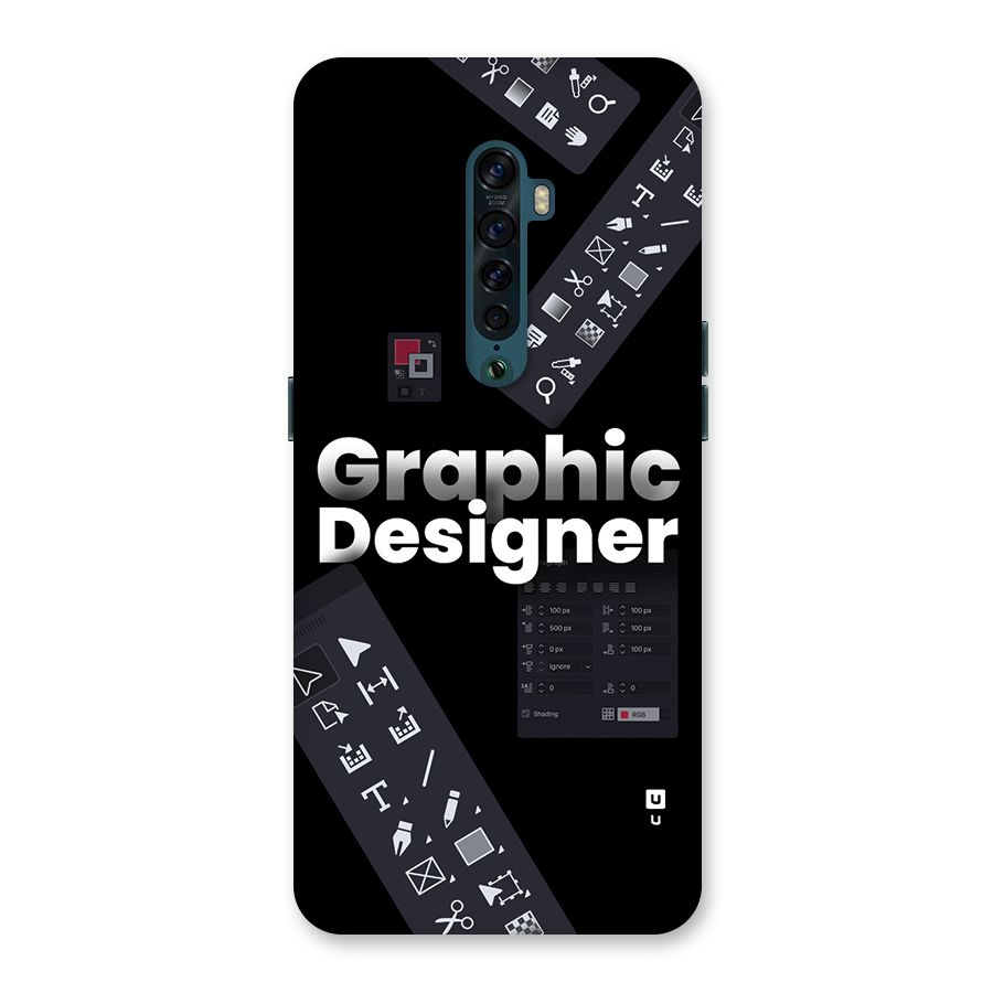 Graphic Designer Tools Back Case for Oppo Reno2