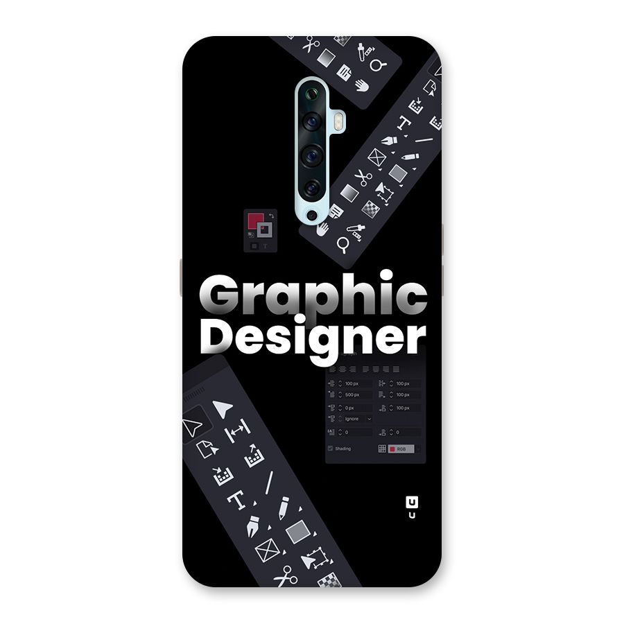 Graphic Designer Tools Back Case for Oppo Reno2 Z