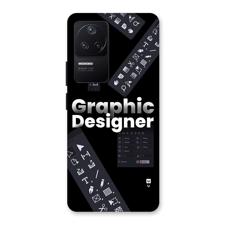 Graphic Designer Tools Back Case for Poco F4 5G