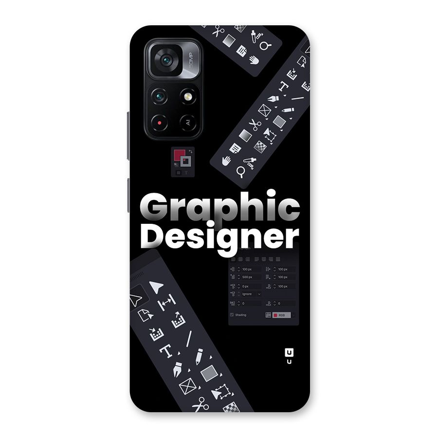 Graphic Designer Tools Back Case for Poco M4 Pro 5G