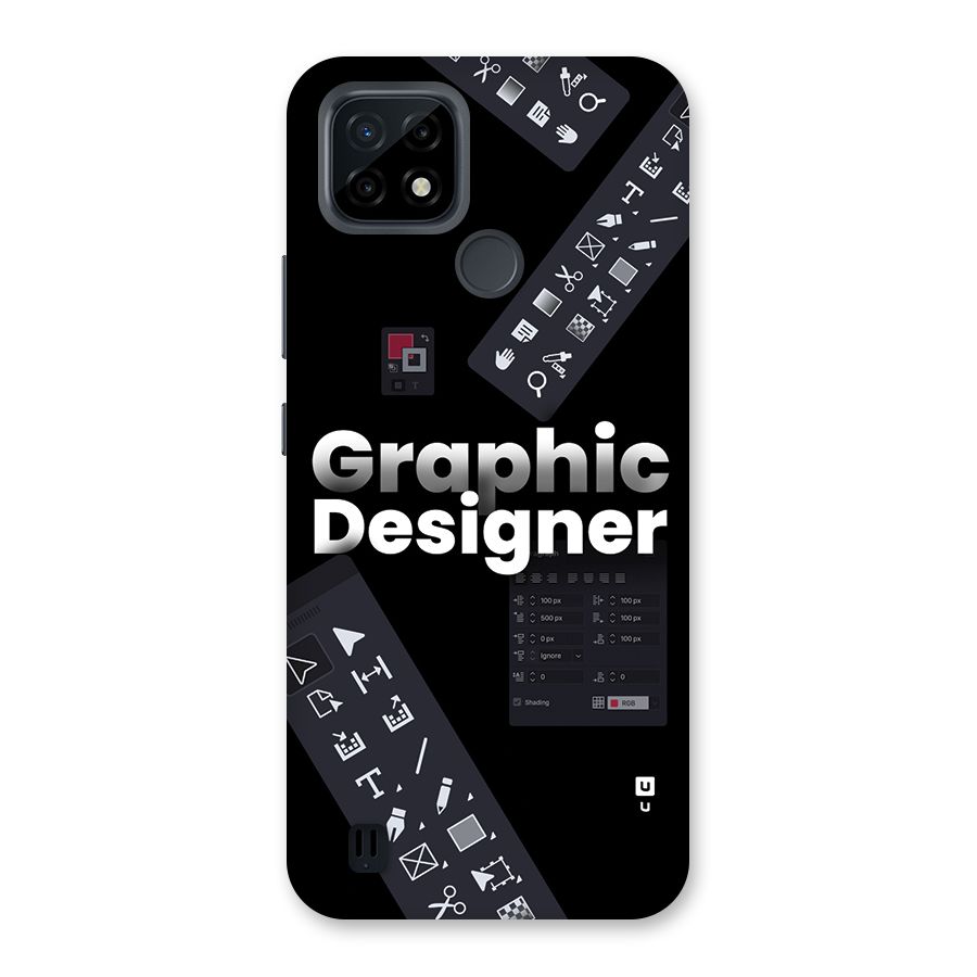 Graphic Designer Tools Back Case for Realme C21