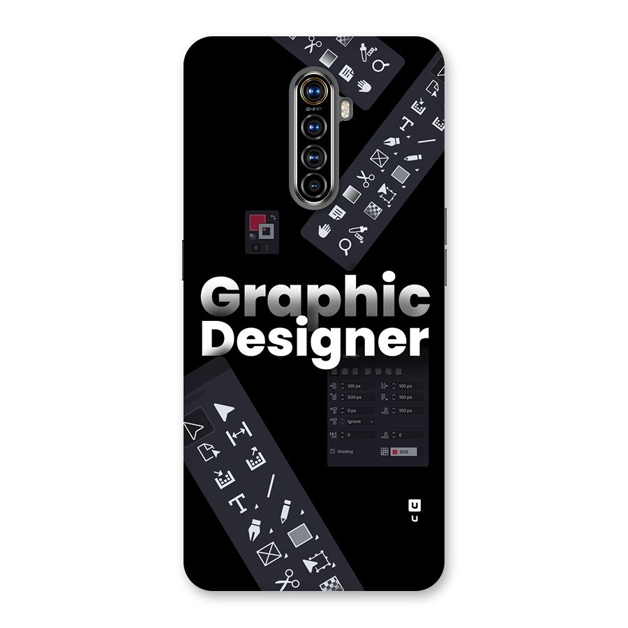 Graphic Designer Tools Back Case for Realme X2 Pro