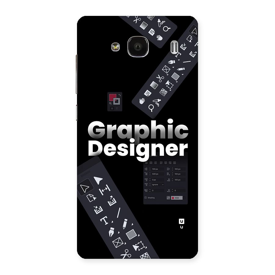 Graphic Designer Tools Back Case for Redmi 2 Prime