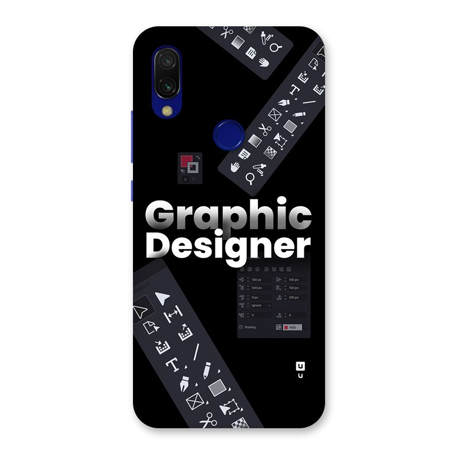 Graphic Designer Tools Back Case for Redmi 7