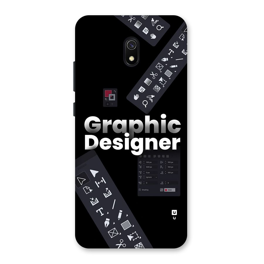 Graphic Designer Tools Back Case for Redmi 8A