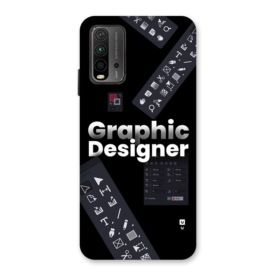 Graphic Designer Tools Back Case for Redmi 9 Power