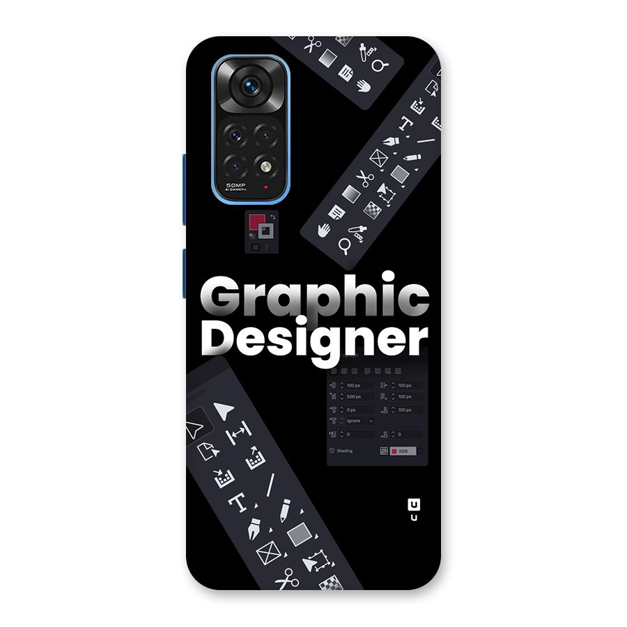 Graphic Designer Tools Back Case for Redmi Note 11S