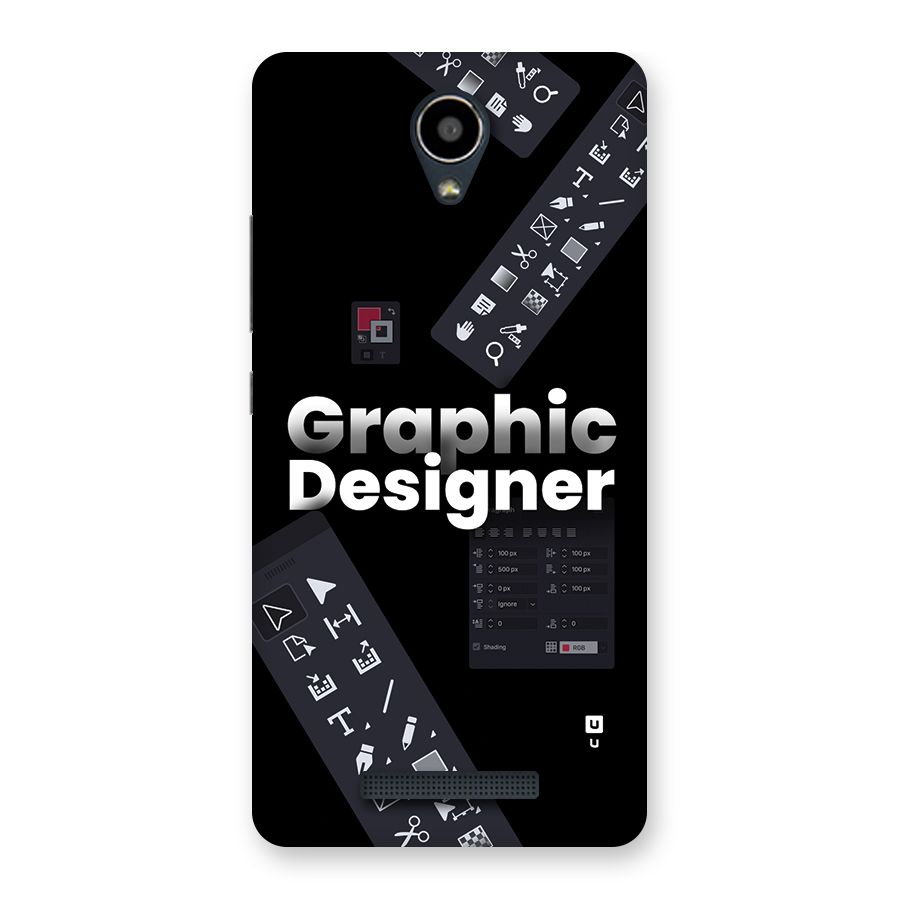 Graphic Designer Tools Back Case for Redmi Note 2