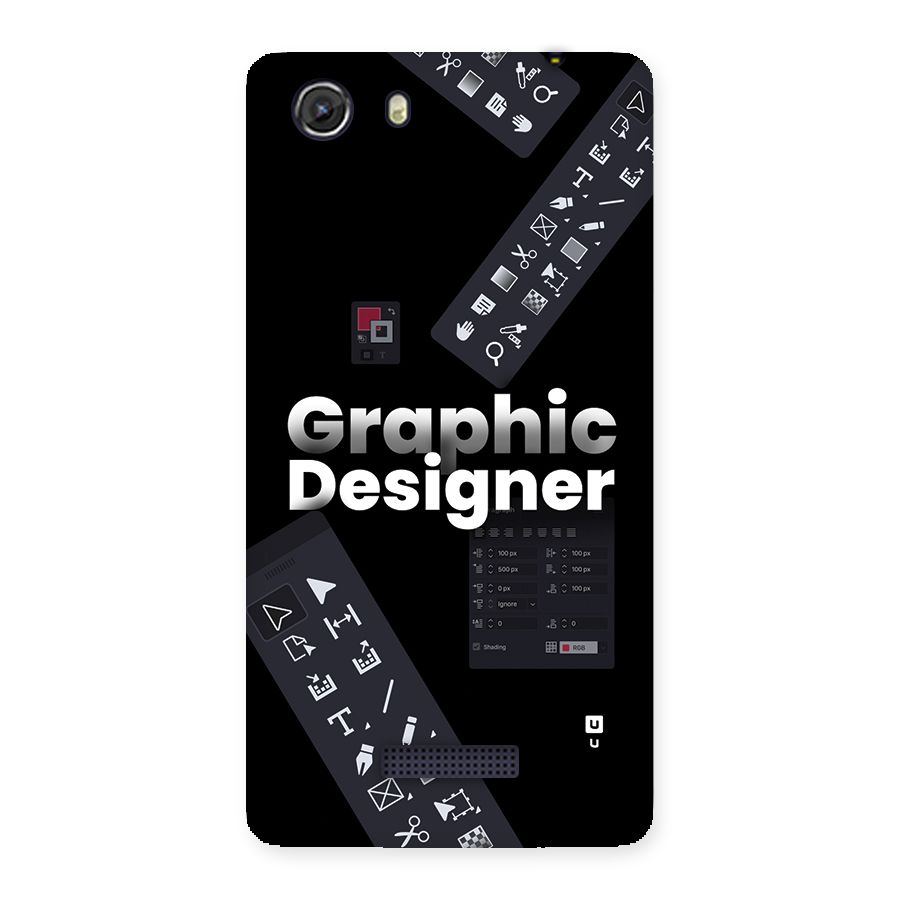 Graphic Designer Tools Back Case for Unite 3