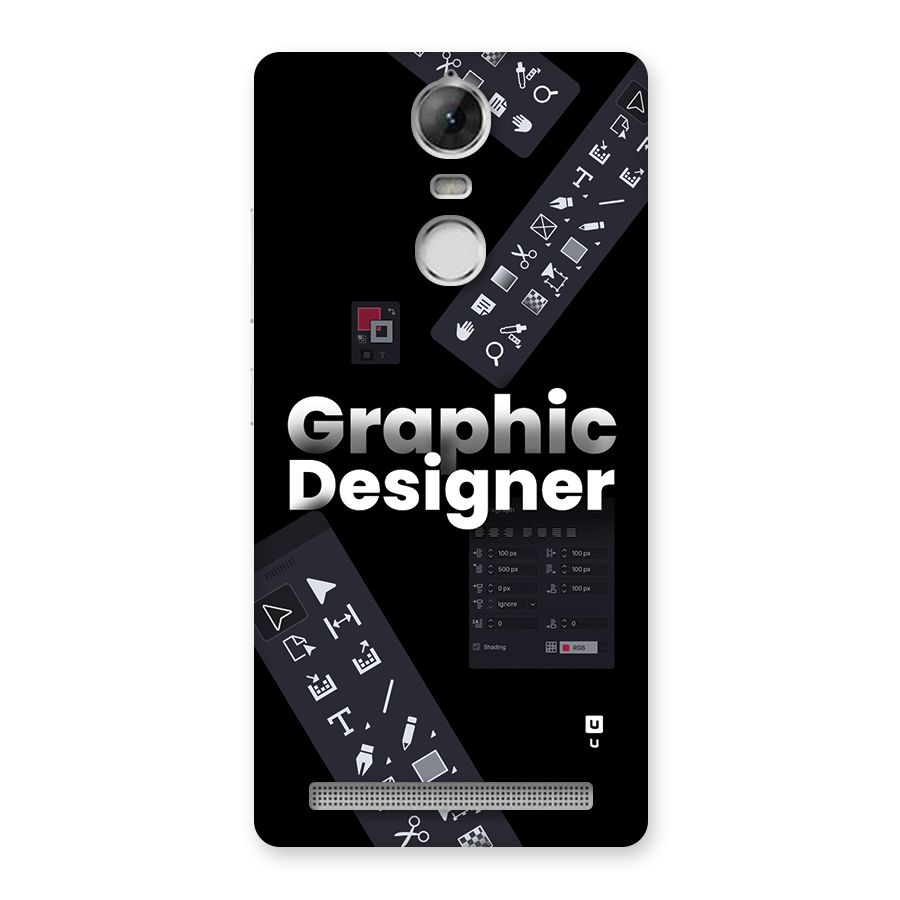 Graphic Designer Tools Back Case for Vibe K5 Note