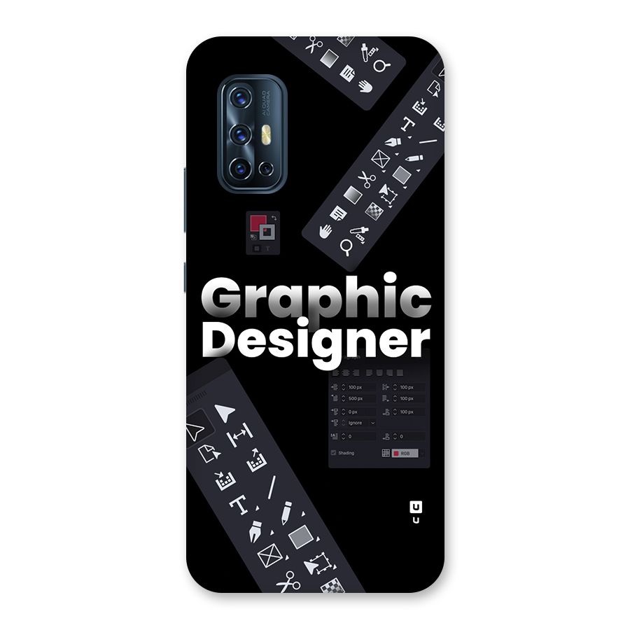 Graphic Designer Tools Back Case for Vivo V17