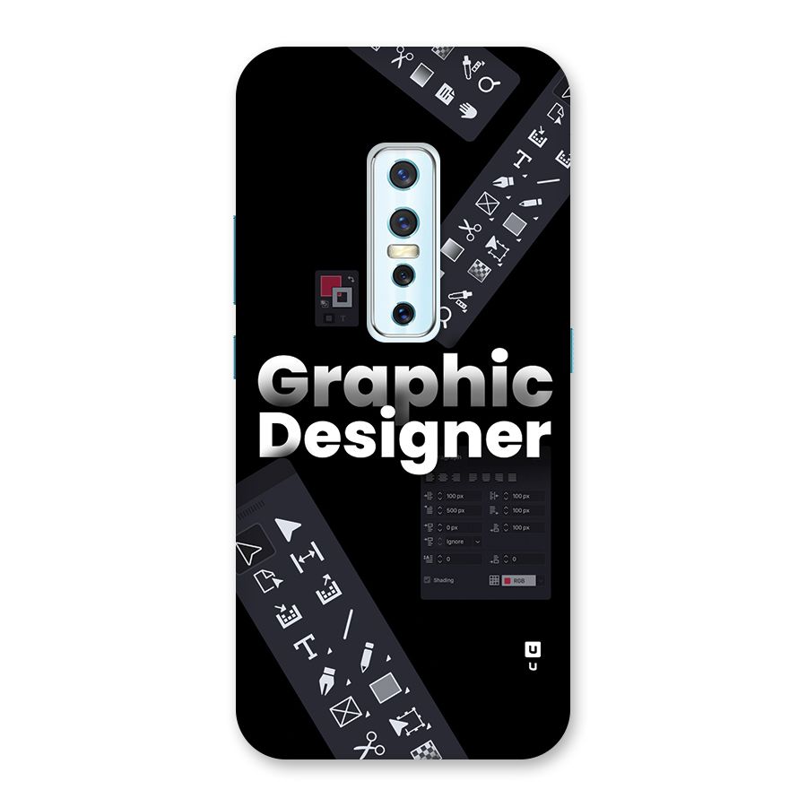 Graphic Designer Tools Back Case for Vivo V17 Pro