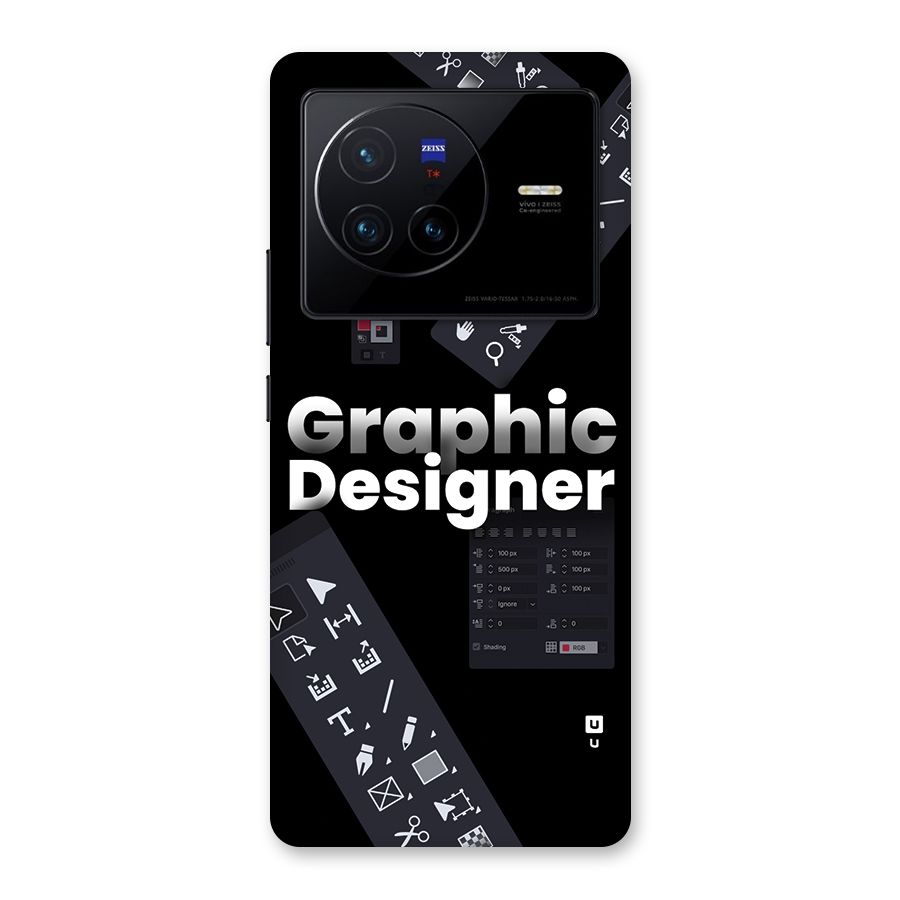Graphic Designer Tools Back Case for Vivo X80