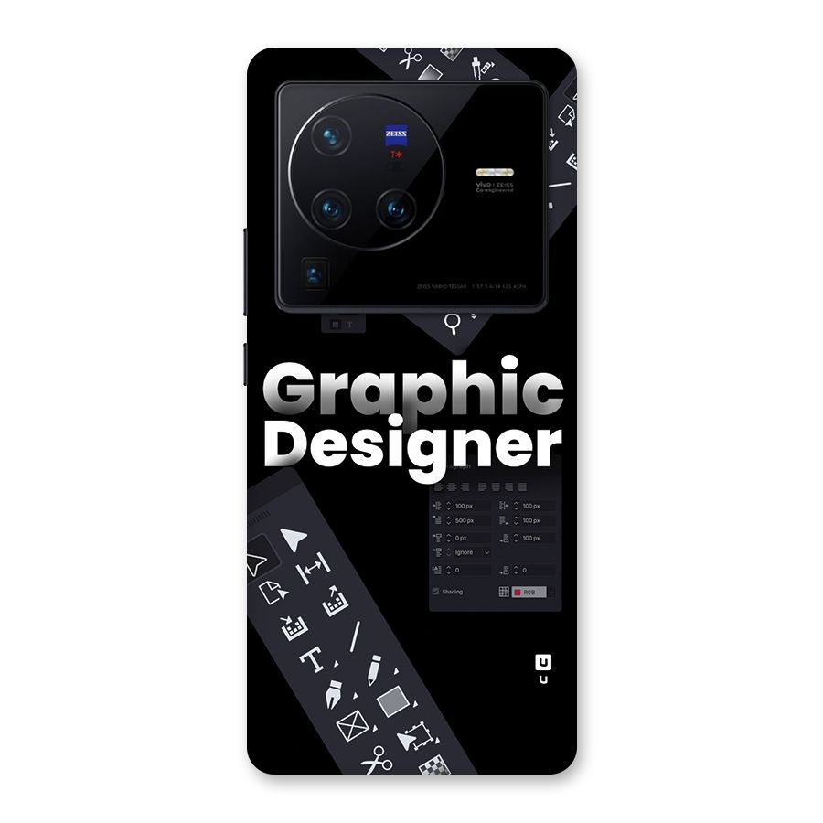 Graphic Designer Tools Back Case for Vivo X80 Pro