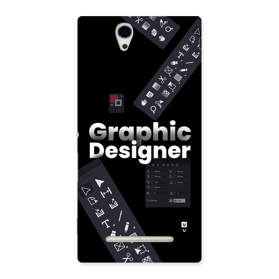 Graphic Designer Tools Back Case for Xperia C3