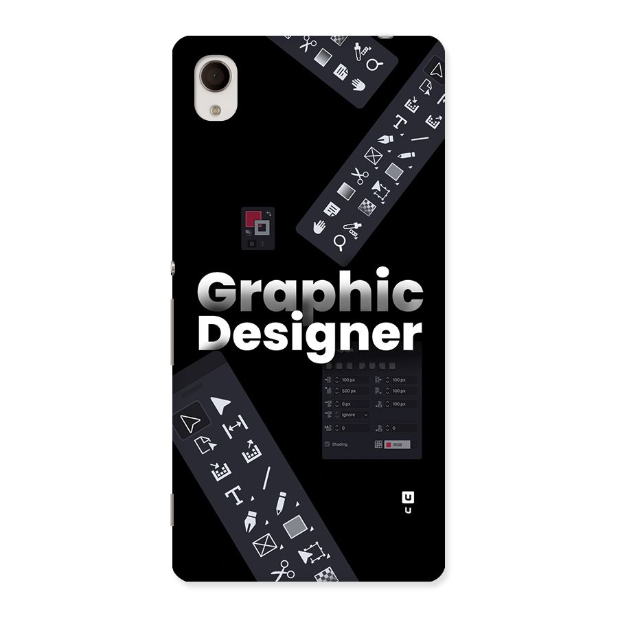 Graphic Designer Tools Back Case for Xperia M4