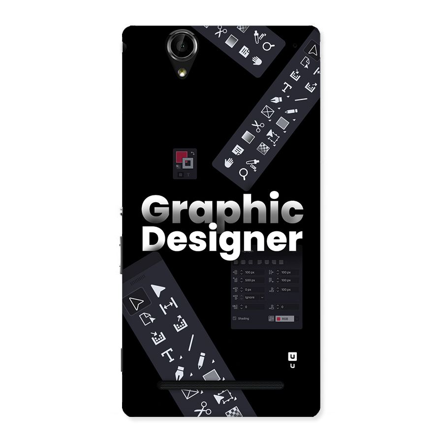Graphic Designer Tools Back Case for Xperia T2