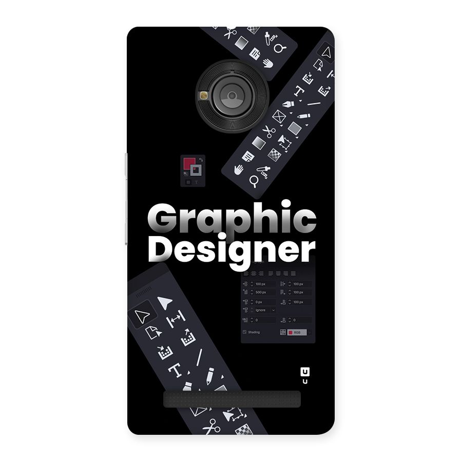 Graphic Designer Tools Back Case for Yunique