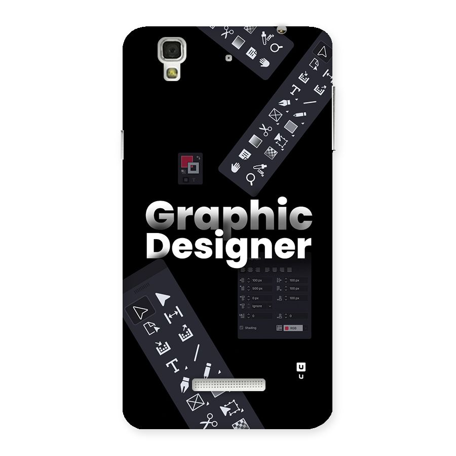 Graphic Designer Tools Back Case for Yureka