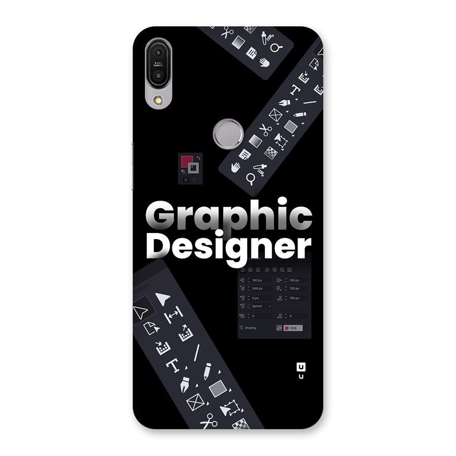 Graphic Designer Tools Back Case for Zenfone Max Pro M1