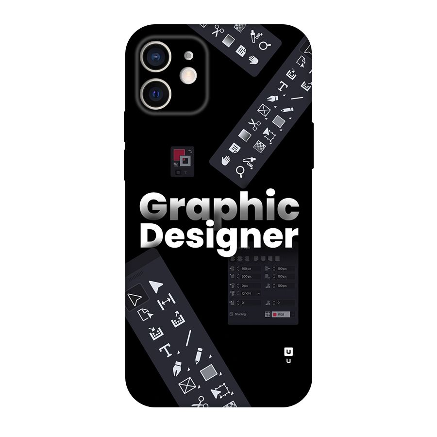 Graphic Designer Tools Back Case for iPhone 12