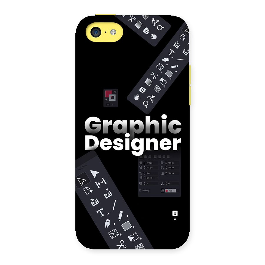 Graphic Designer Tools Back Case for iPhone 5C